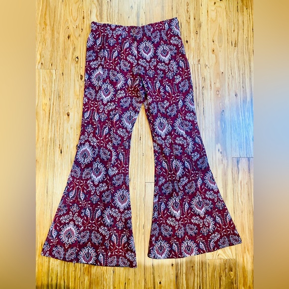 NWT Anthropology Paisley Bell Bottoms - Picture 8 of 9